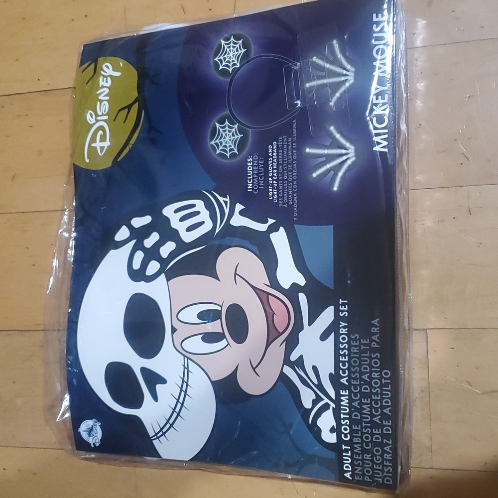 Mickey costume light up ears and hands